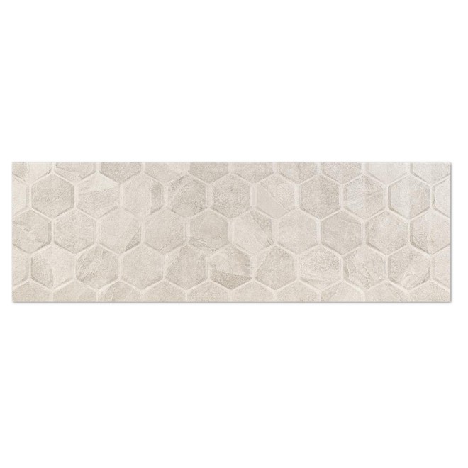 Durstone Hexon Grey Wandtegel 31x98cm